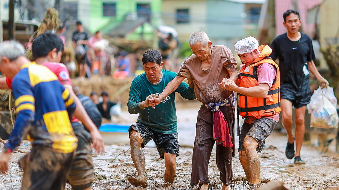 Il tifone Yagi colpisce la Thailandia