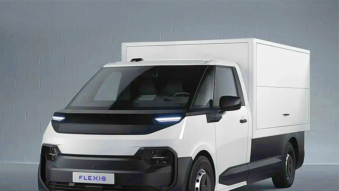 Furgoni elettrici urbani Flexis made in Renault