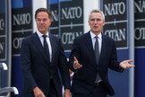 Rutte in Ucraina per mostrare il sostegno della Nato