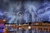 Una tormenta eléctrica en Sudáfrica (fuente: Organización Meteorológica Mundial de Flickr CC BY-NC-N