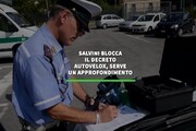 Salvini blocca il decreto autovelox, serve un approfondimento