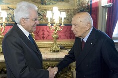 Mattarella e Napolitano