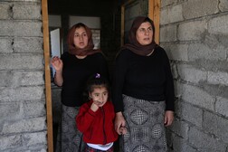 Donne yazidi vittime dell'Isis in Iraq nel 2014