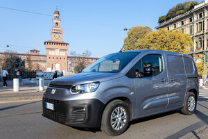 Fiat E-Doblò Van (ANSA)