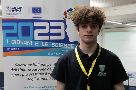 Federico Stanzani, Liceo Steam International Emilia, Bologna (fonte: FAST)