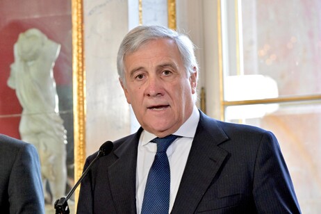 Il ministro degli Esteri Antonio Tajani