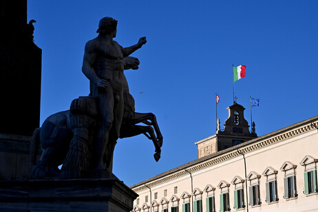 Una veduta esterna del Palazzo del Quirinale