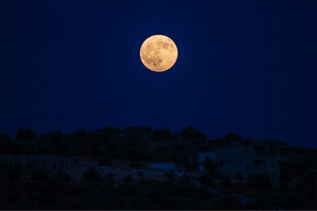 Una Luna piena (fonte: Samer Daboul, Pexels)