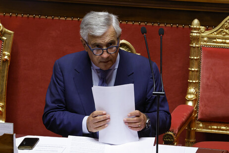 Tajani al Senato