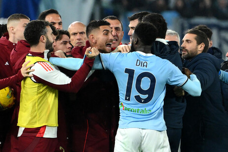 Soccer: Serie A; AS Roma vs SS Lazio