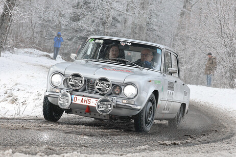 Rallye Monte-Carlo Historique vince un' Alfa Romeo Giulia TI