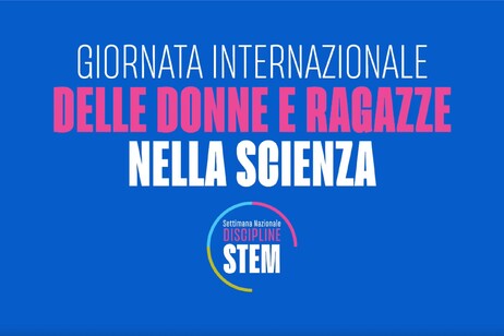 Il banner del Mur per la Giornata delle donne e delle ragazze nella Scienza e la settimna delle discipline Stem (fonte: MUR)