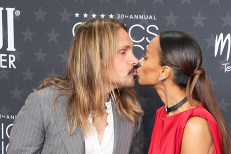 ZOE SALDAÑA E MARCO PEREGO, NOI COPPIA DA OSCAR