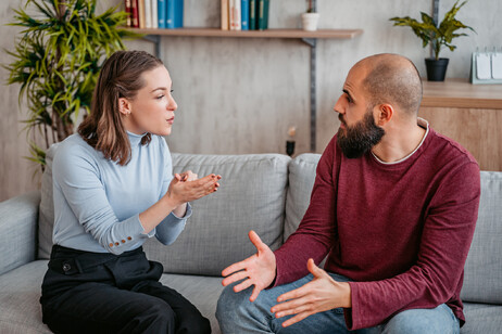 Una coppia discute foto iStock.