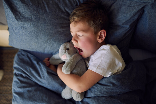 Un bambino che si addormenta foto iStock.