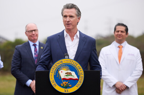 Il governatore della California Gavin Newsom