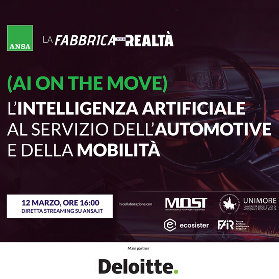 Convegno: AI on the move – L’intelligenza artificiale al servizio dell’automotive e della mobilità