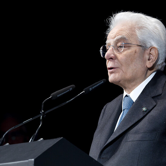 Il presidente Mattarella