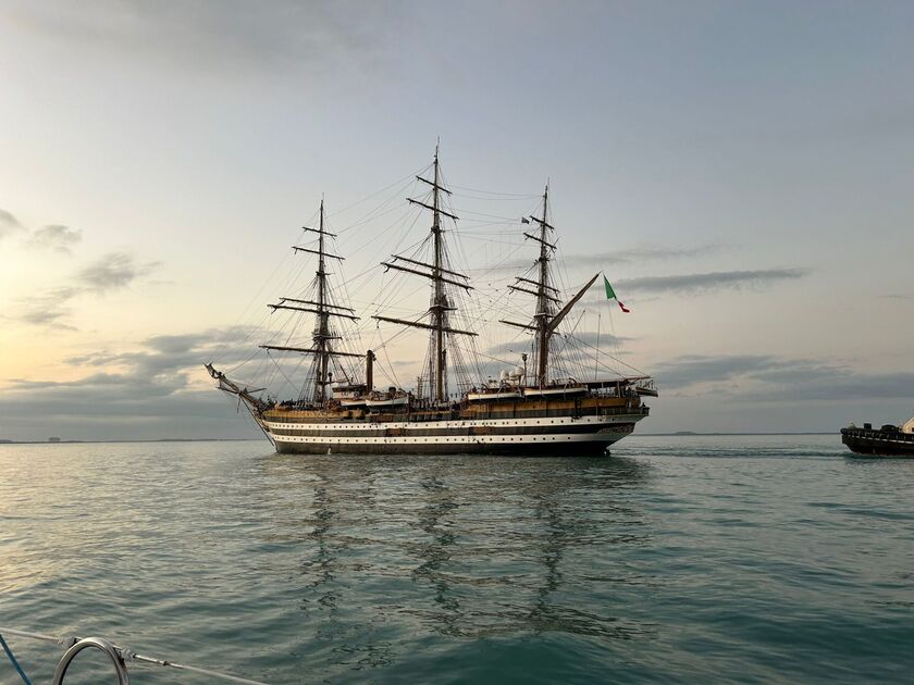 Amerigo Vespucci arriva a Darwin, 24/ma tappa del Tour mondiale