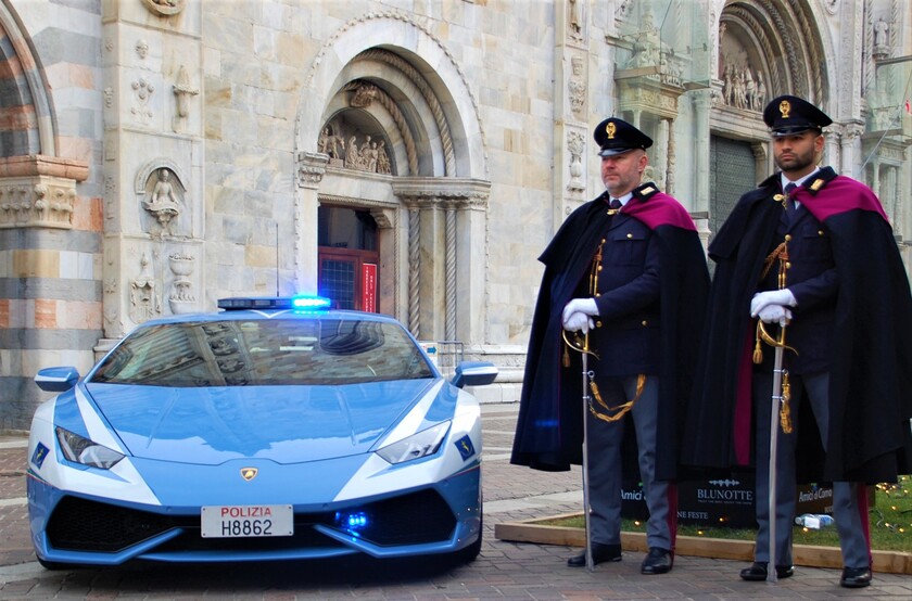 Polizia e automobili Lamborghini, 20 anni di collaborazione