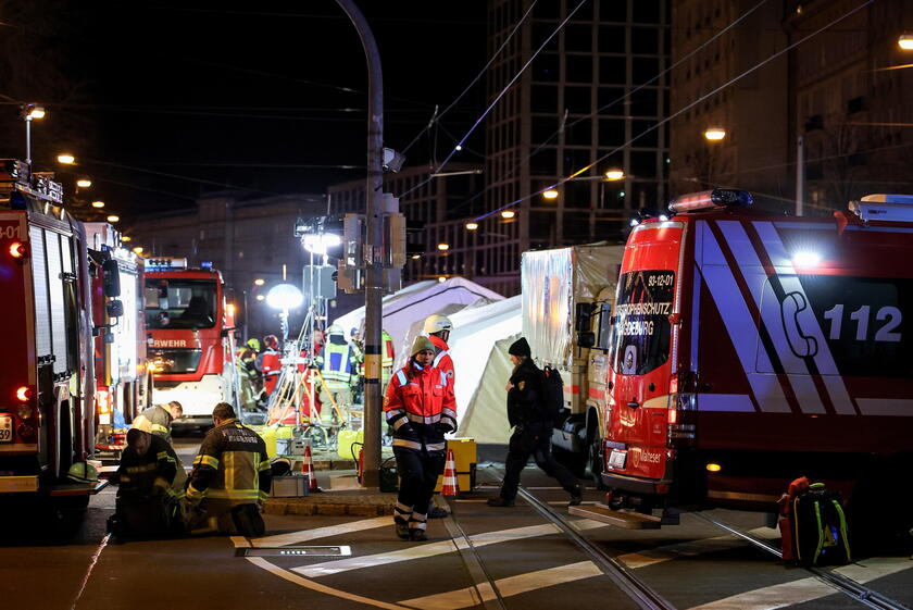 At least one dead and dozens injured after car driven into crowd at German Christmas market