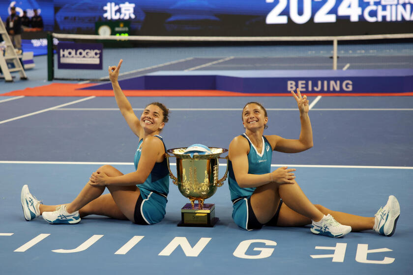 Jasmine Paolini e Sara Errani vincitrici agli Open di Pechino