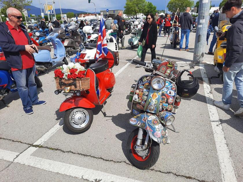 Vespa world days 2024 a Pontedera