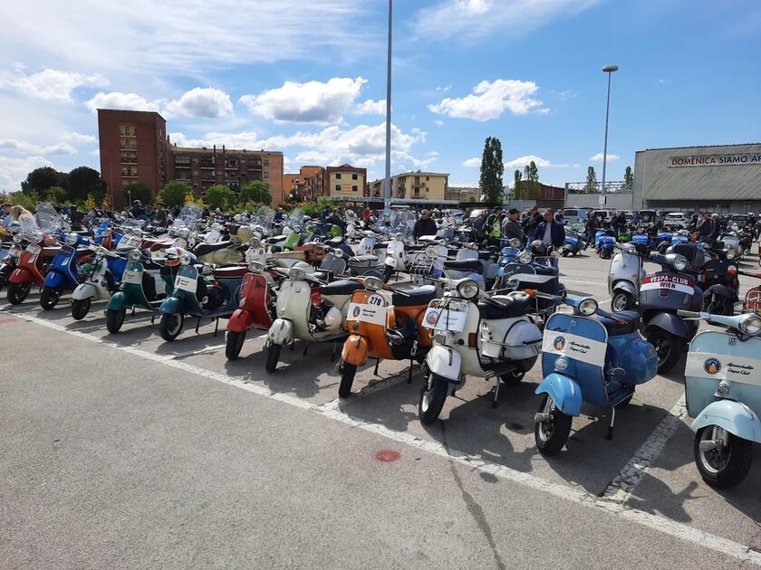 Vespa world days 2024 a Pontedera