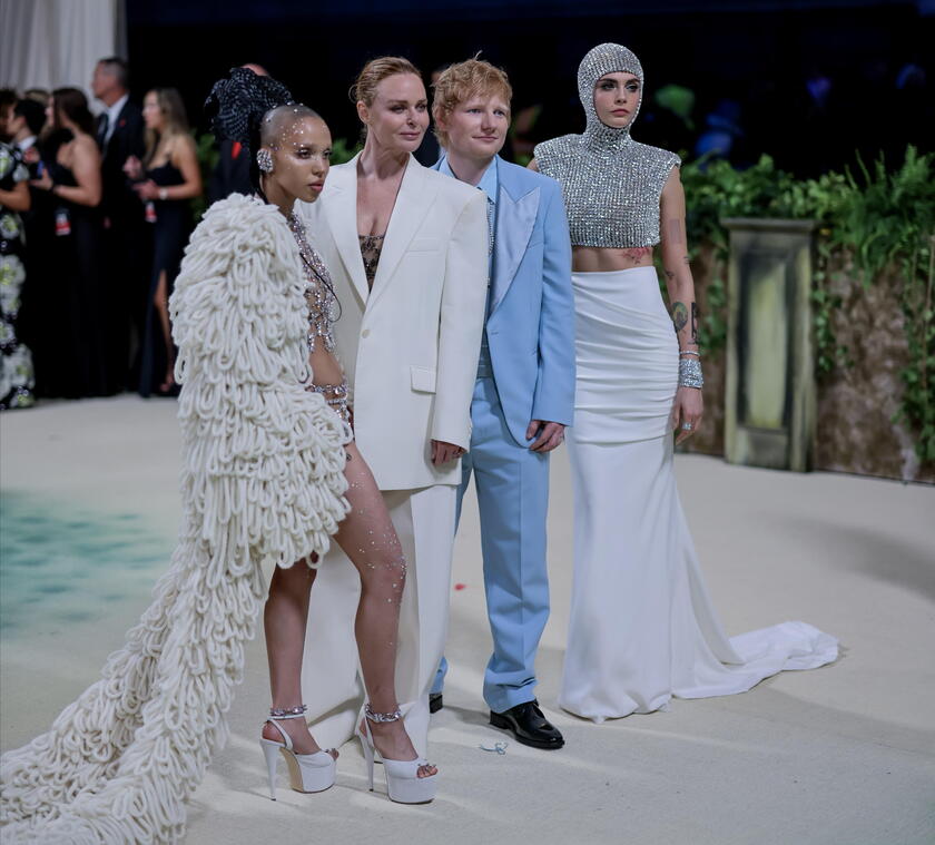 FKA Twigs, Stella McCartney, Ed Sheeran e Cara Delevingne