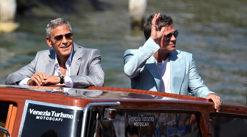 Brad Pitt e George Clooney