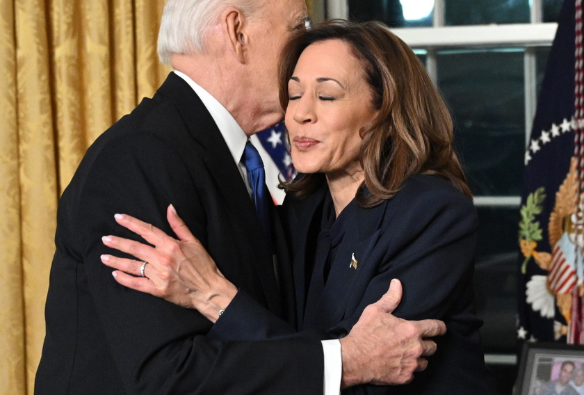 US President Biden delivers his farewell address to the nation from the Oval Office