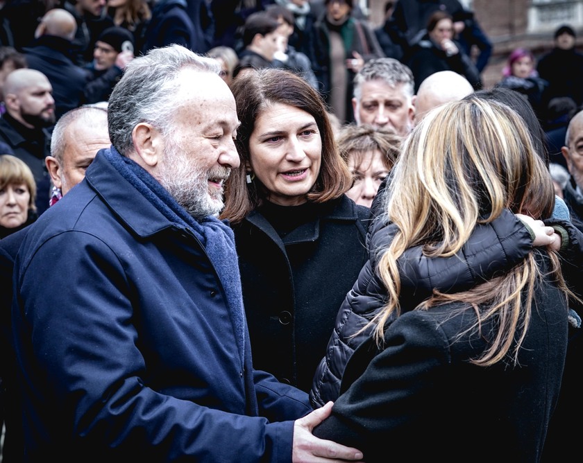 A Torino i funerali del critico d'arte Luca Beatrice