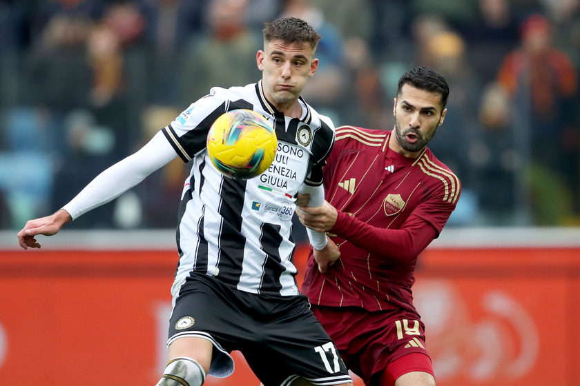 Serie A; Udinese vs Roma