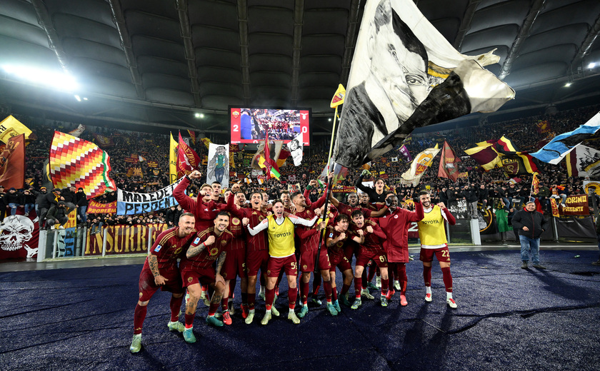 Soccer: Serie A; AS Roma vs SS Lazio