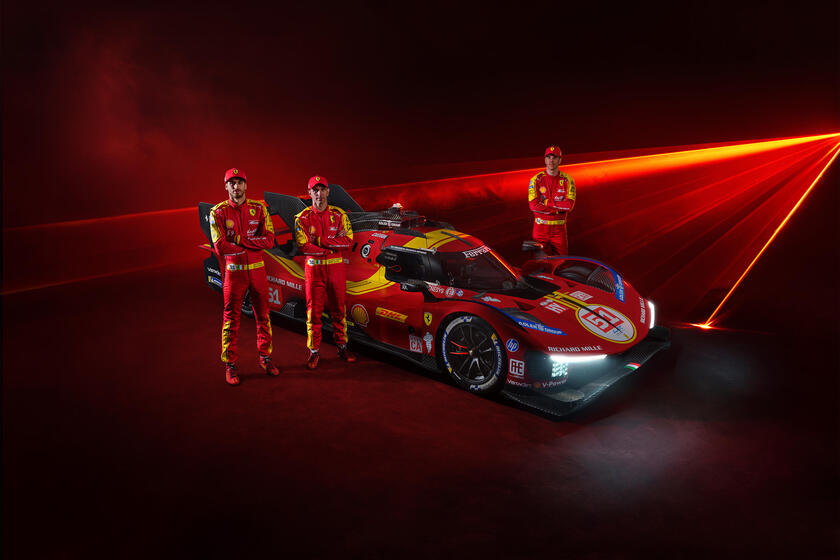 Wec, ecco la nuova livrea della Ferrari 499P per il 2025