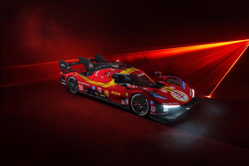 Wec, ecco la nuova livrea della Ferrari 499P per il 2025