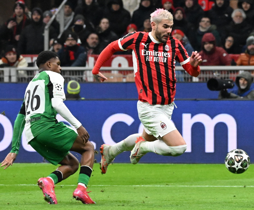 UEFA Champions League play off - Milan vs Feyenoord