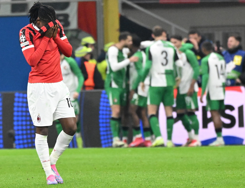 UEFA Champions League play off - Milan vs Feyenoord