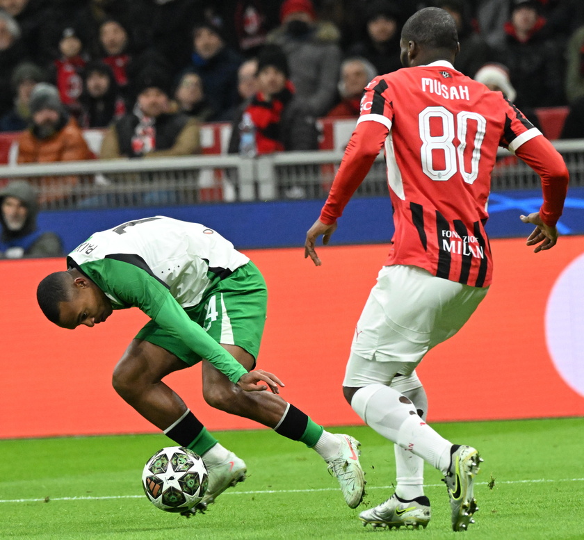 UEFA Champions League play off - Milan vs Feyenoord