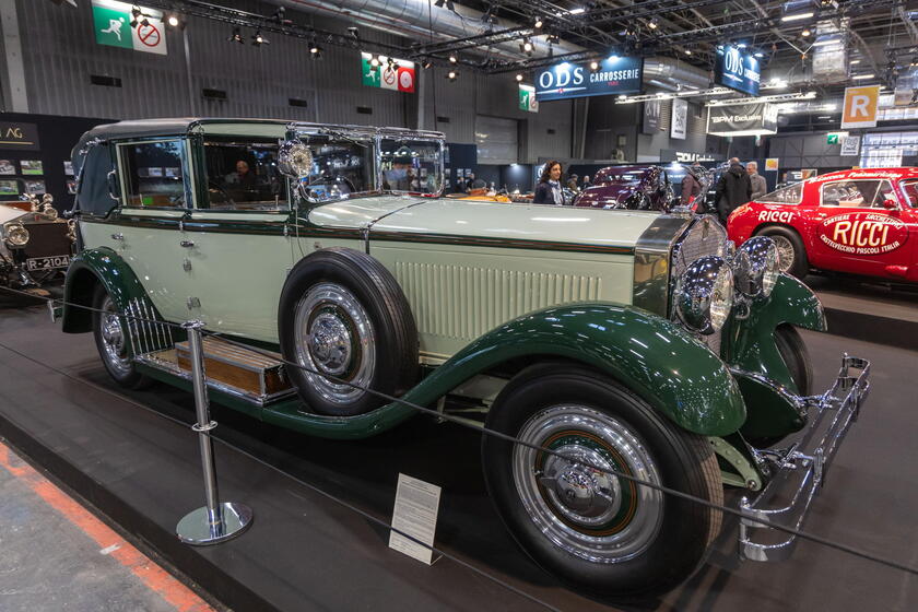 Retromobile vintage car show in Paris