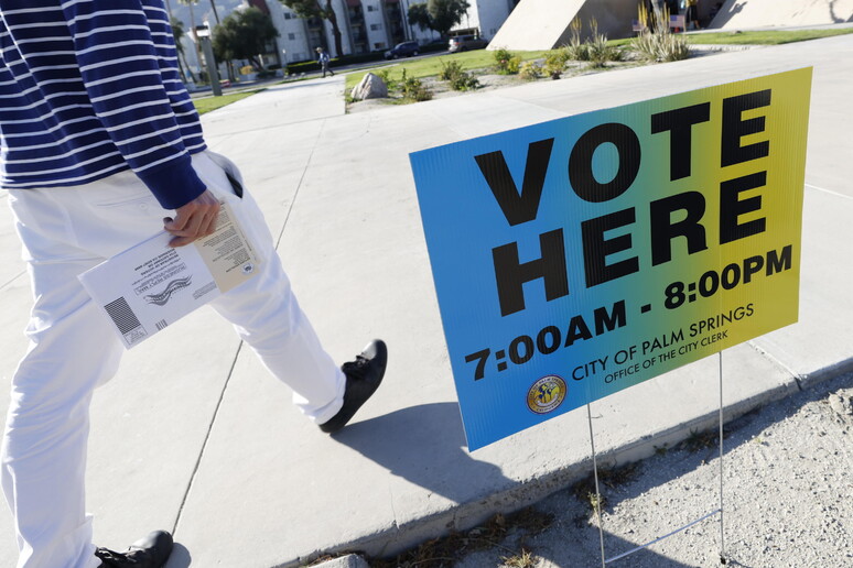 Super Tuesday in California © ANSA/EPA