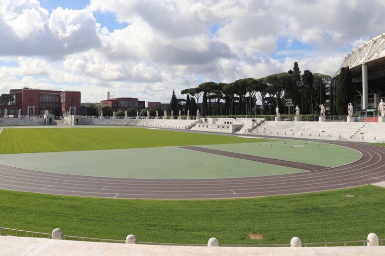 lo Stadio dei Marmi - RIPRODUZIONE RISERVATA