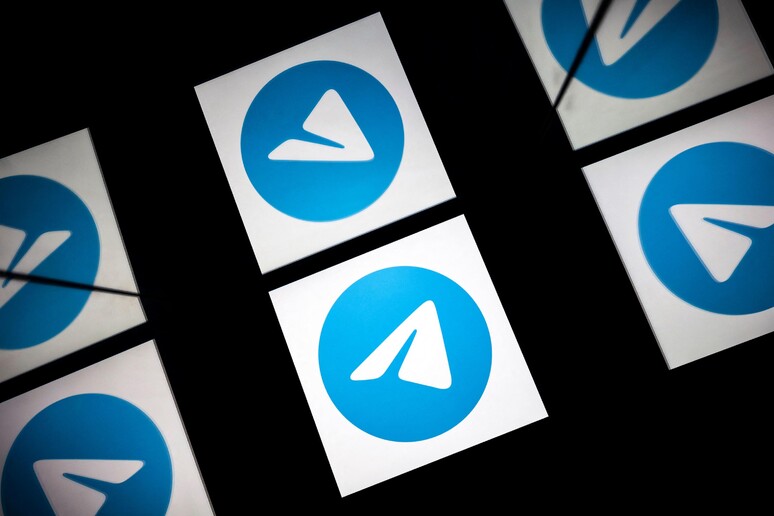 Il logo di Telegram © ANSA/AFP