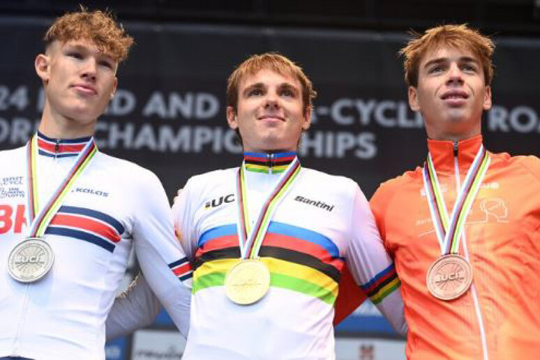 Mondiali Ciclismo:Oro Italia, Finn vince prova in linea juniores - RIPRODUZIONE RISERVATA