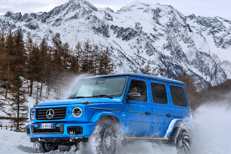 Mercedes G580, si va oltre l 'eccellenza delle Gelandewagen © ANSA/Mercedes Italia