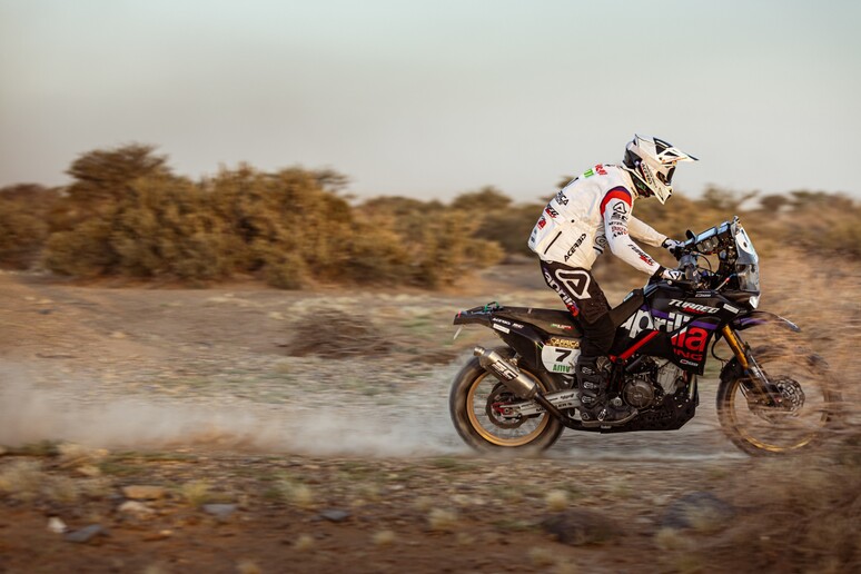 Team Aprilia si aggiudica l 'ottava tappa all 'Africa Eco Race - RIPRODUZIONE RISERVATA