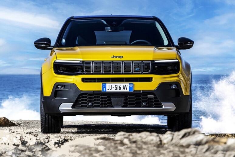 La Jeep Avanger elettrica - RIPRODUZIONE RISERVATA