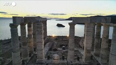 Grecia, nuova illuminazione per il Tempio di Poseidone