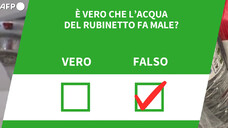 E' vero che l'acqua del rubinetto fa male?